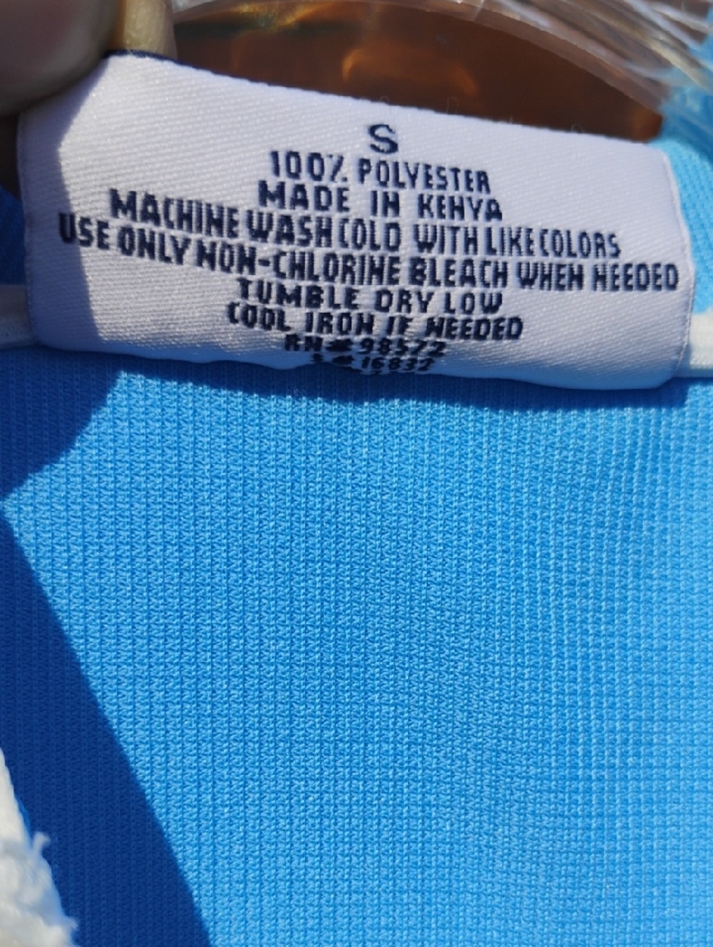 2 Piece Tracksuit Blue/White Hoodie STEVE & BARRY’s  EPLVC Mesh Side of Legs - Picture 8 of 13